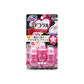 日本KOBAYASHI小林制药 小熊除臭剂洁厕灵凝胶（玫瑰花香）7.5g*3 - Milkbuy秒麦网