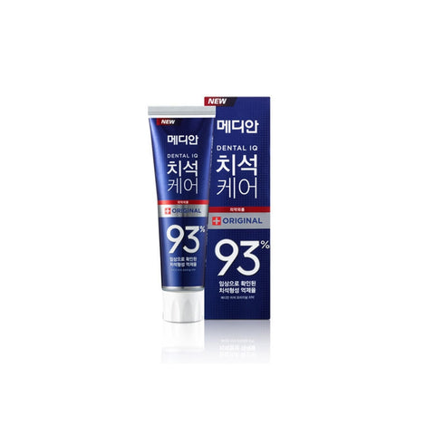 韩国MEDIAN麦迪安 93%去牙渍防牙石牙膏 清甜薄荷味 蓝色 90g - Milkbuy秒麦网