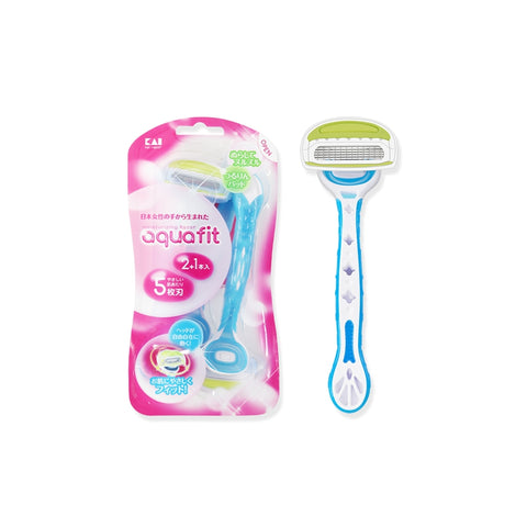 日本KAI贝印 芦荟润滑腋下私处剃毛脱毛刀 3把装 - Milkbuy秒麦网