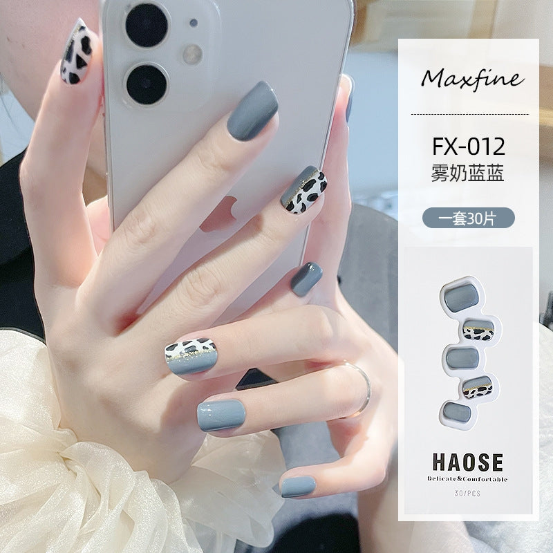 MAXFINE 果冻胶可拆卸穿戴甲 30片装 4款可选(短款) - Milkbuy秒麦网