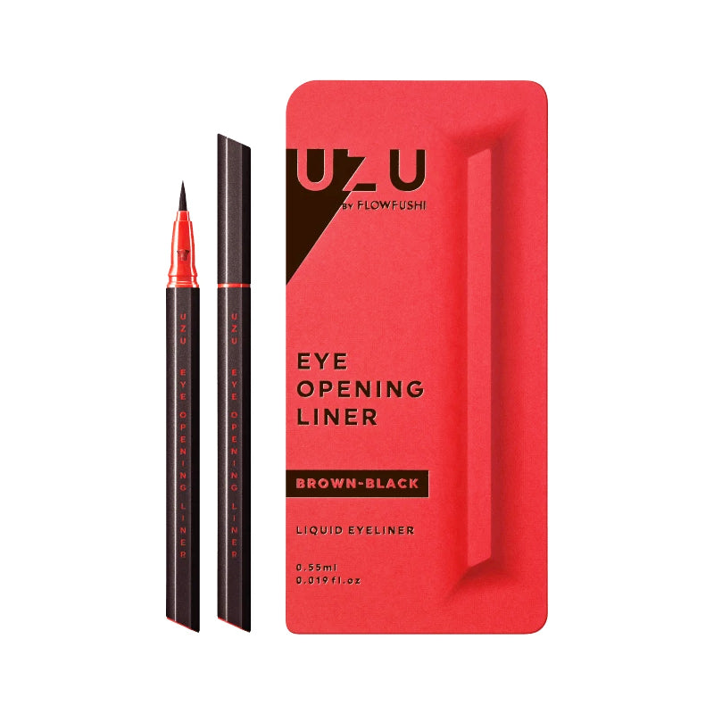 日本FLOW FUSHI熊野 UZU职人眼线笔 持久不晕染 黑棕色 0.55ml - Milkbuy秒麦网